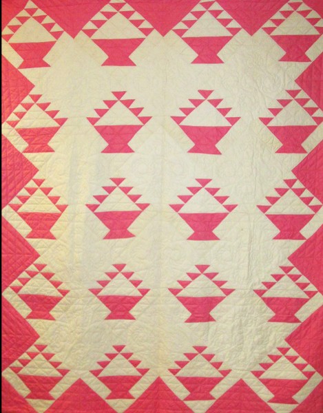 A Simple Basket Quilt from the 1930s
