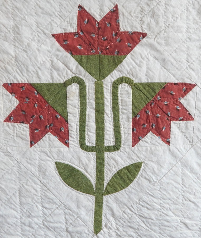 Carolina Lily Barn Quilt on Western Red Cedar -  Canada