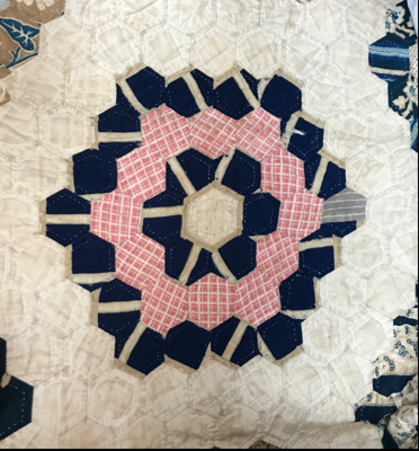 A friendship quilt from the Loudoun Museum