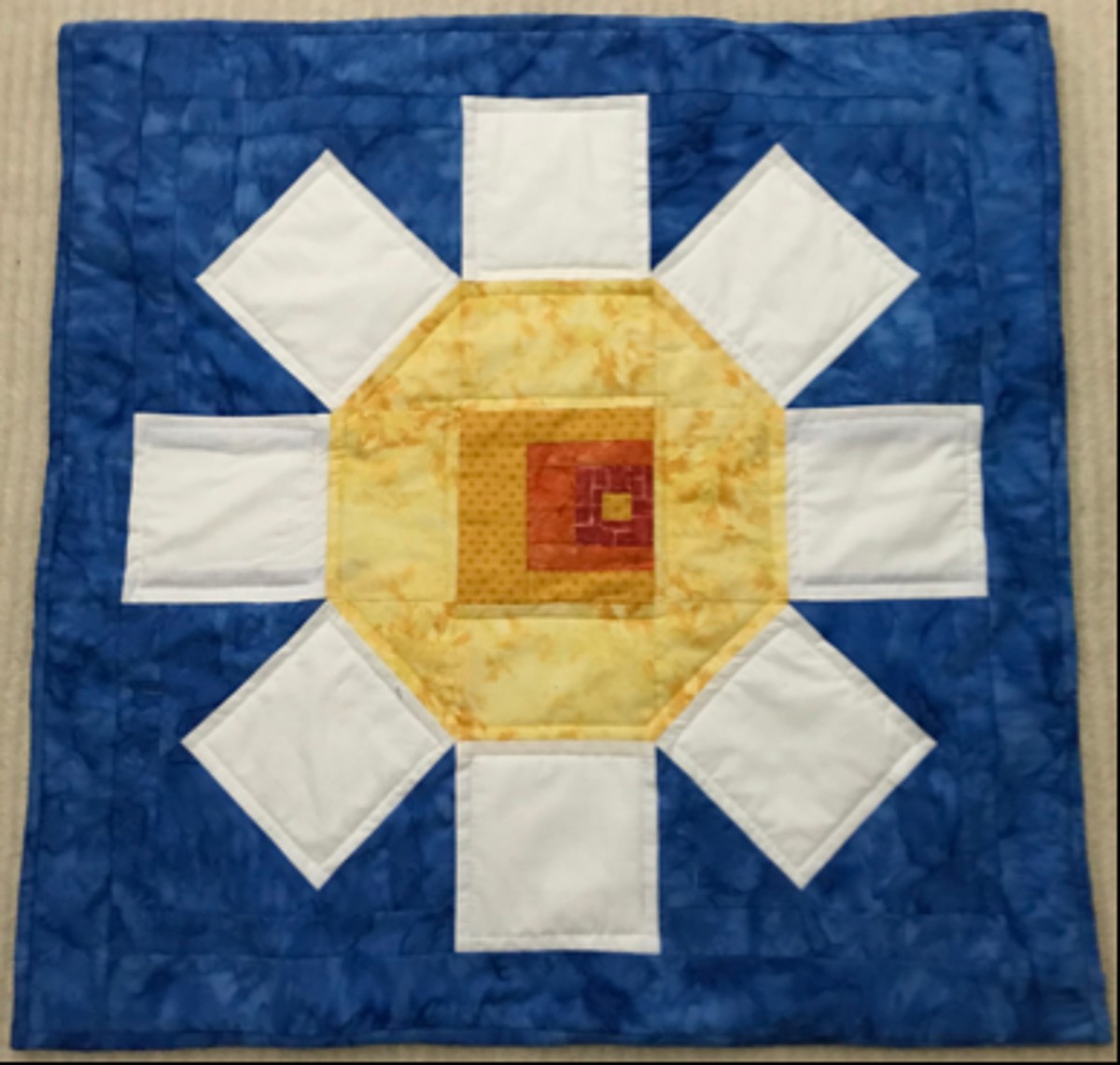 Jeanne Niccolls' Loudoun Daisy quilt