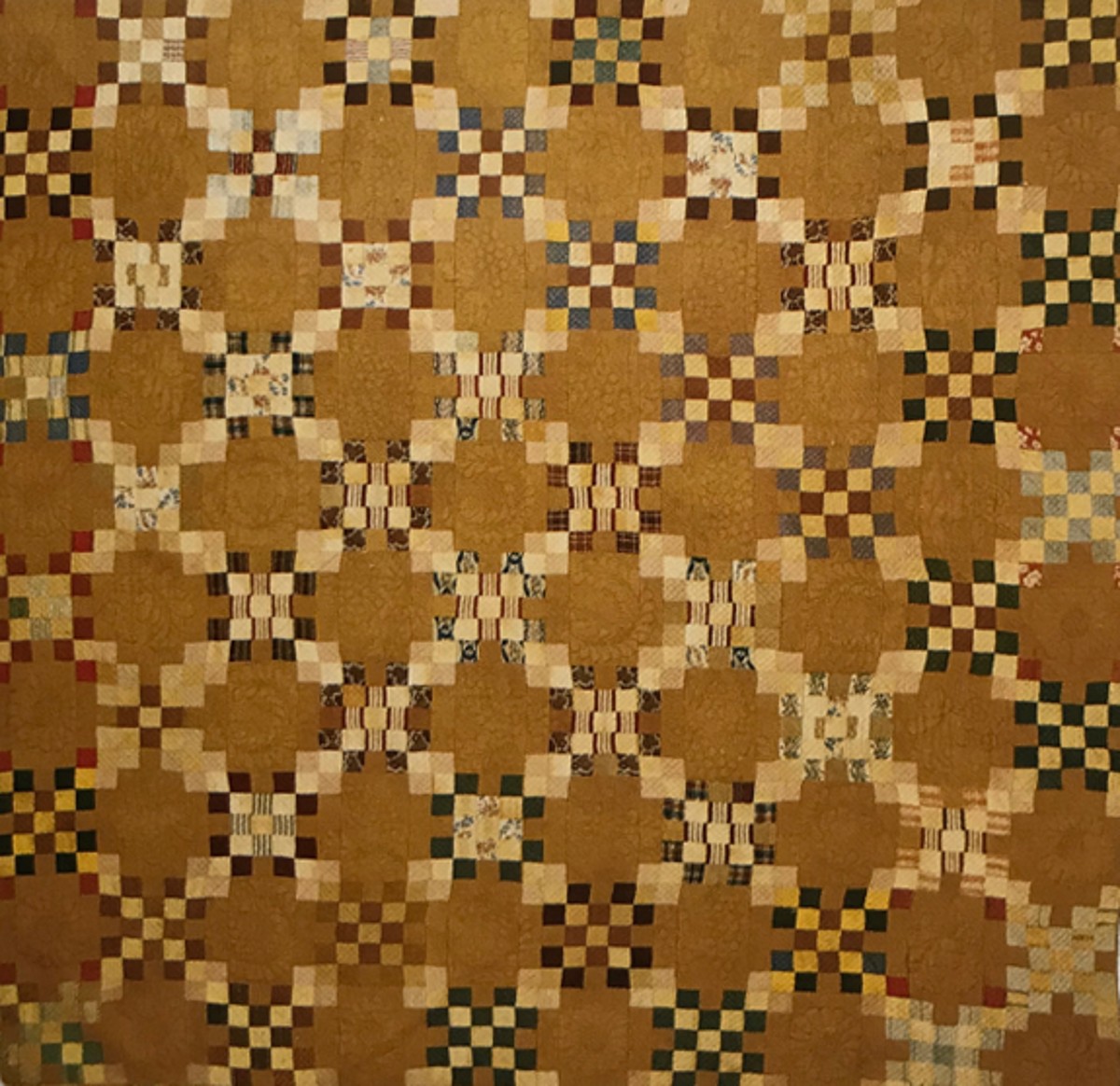 The Dutton Nine Patch quilt from the Waterford Foundation