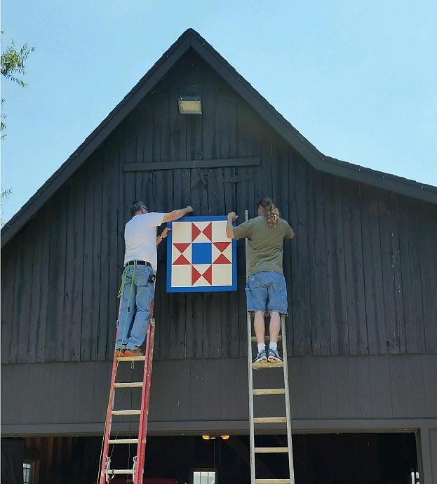 Installing a Barn Quilt